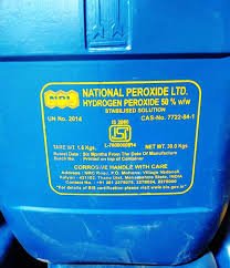 Hydrozen Peroxide (NPL) 35kg.