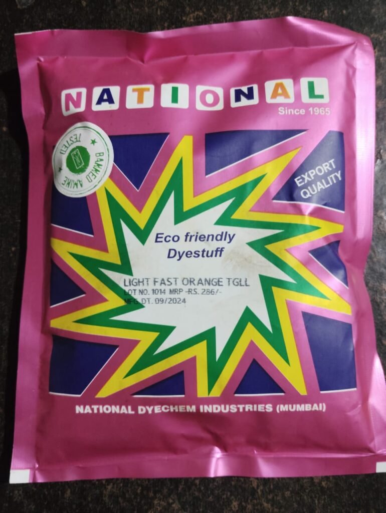 Light Fast Orange TGLL (National) 500grms.