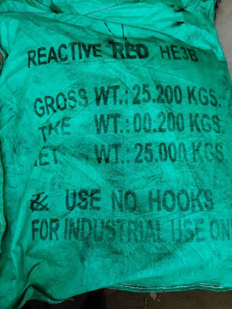 Reactive Red HE3B (AHE) 25kg.