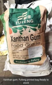 Xanthan Gum Fufeng 25kg.